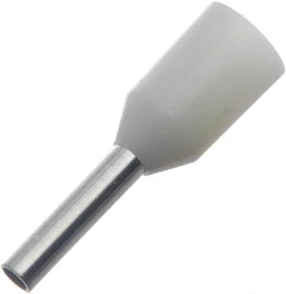 Kramp - LA9520CKR - Kabelendhülse Weiß, 0.5mm² (100x)