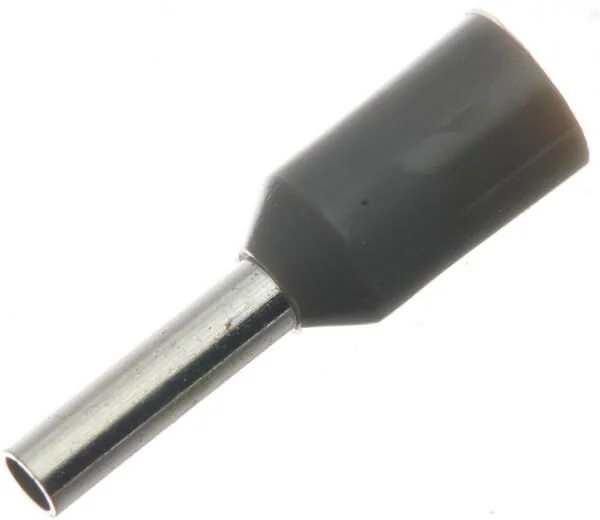 Kramp - LA9525CKR - Kabelendhülse Grau, 0.8mm² (100x)