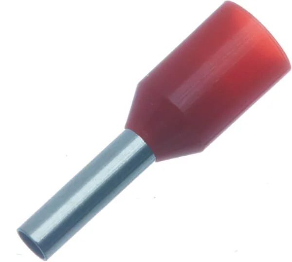 Kramp - LA9530CKR - Kabelendhülse Rot, 1mm² (100x)