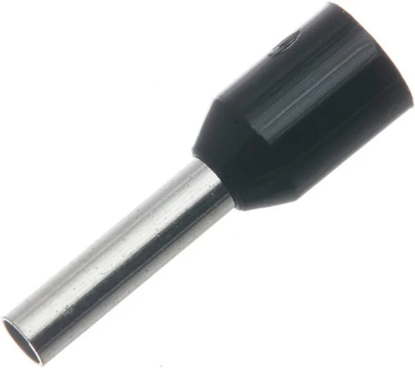 Kramp - LA9535CKR - Kabelendhülse Schwarz, 1.5mm² (100x)
