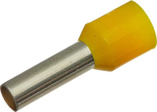 Kramp - LA9550CKR - Kabelendkappe gelb, 6mm² (100x)