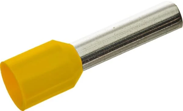 Kramp - LA9550CKR - Kabelendkappe gelb, 6mm² (100x)