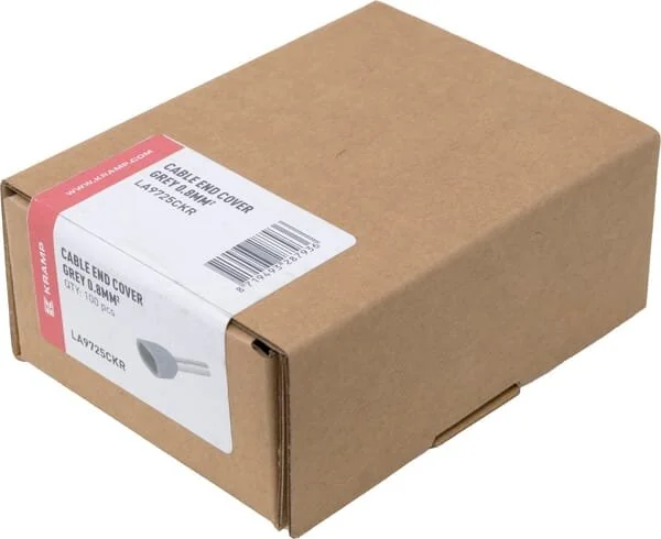 Kramp - LA9725CKR - Kabelendhülse Grau, 0.8mm² (100x)