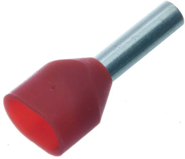 Kramp - LA9730CKR - Kabelendhülse Rot, 1mm² (100x)