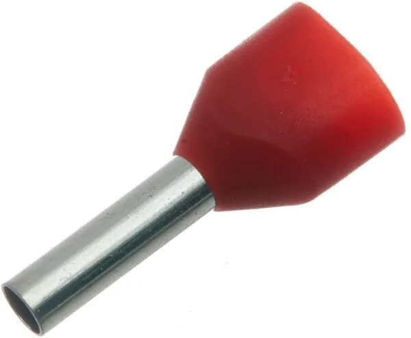 Kramp - LA9730CKR - Kabelendhülse Rot, 1mm² (100x)