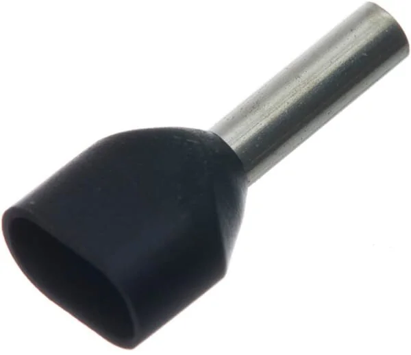Kramp - LA9735CKR - Kabelendhülse Schwarz, 1.5mm² (100x)