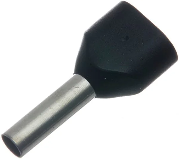 Kramp - LA9735CKR - Kabelendhülse Schwarz, 1.5mm² (100x)