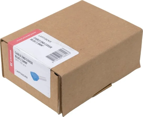 Kramp - LA9740CKR - Kabelendhülse Blau, 2.5mm² (100x)