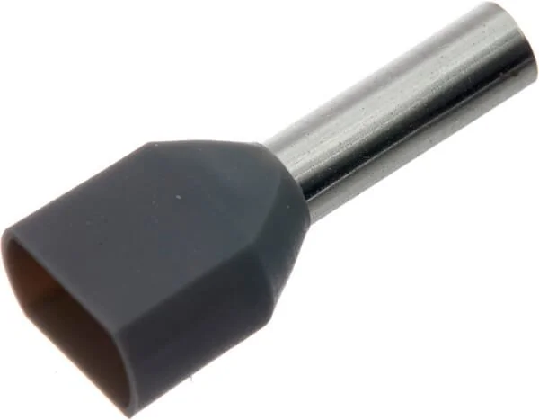 Kramp - LA9745CKR - Kabelendhülse Grau, 4mm² (100x)