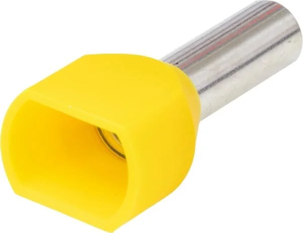 Kramp - LA9750CKR - Kabelendkappe gelb, 6mm² (50x)