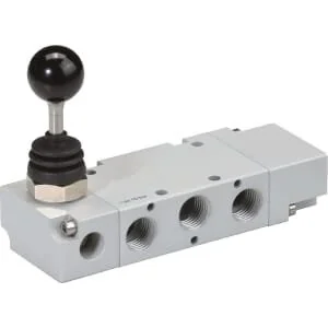 Kramp - MAL53B14OC - 5/3-Ventil, Hebel 1/4"