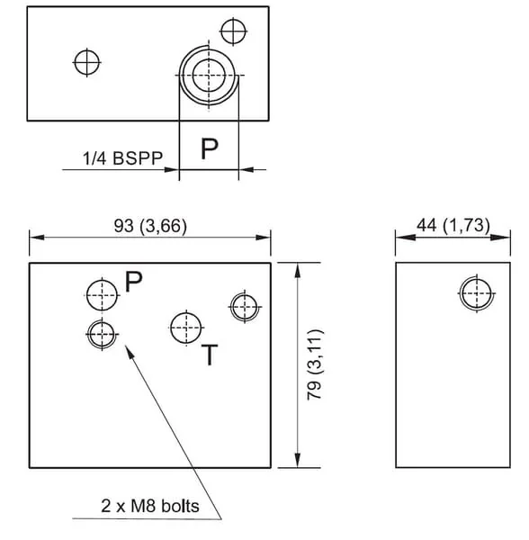 Kramp - MPPMM0 - MPP Zentraler Einlass für MPPMM1