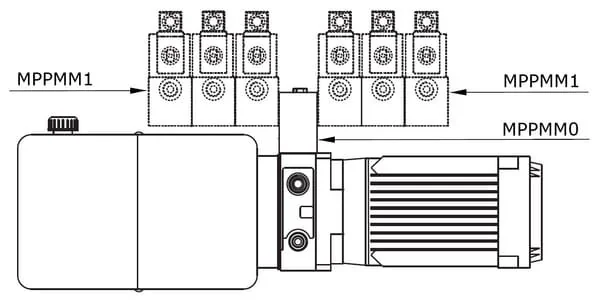 Kramp - MPPMM0 - MPP Zentraler Einlass für MPPMM1