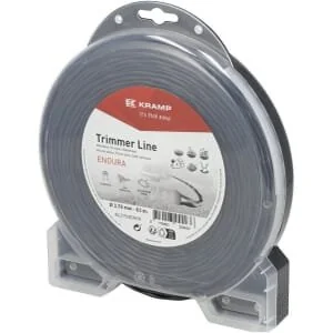 Kramp - NL2763ERKR - Trimmerfaden Durchmesser 2.7x63m, Ovaler Zwirn, Schwarz, Endura