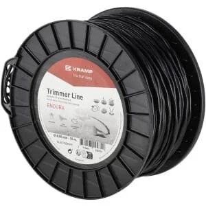 Kramp - NL4075ERKR - Trimmerfadendurchmesser 4.0x75m, Oval Twist, Black, Endura