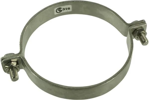 Kramp - PBS114RVS - Rohr Halterungssatz Edelstahl 114.3mm