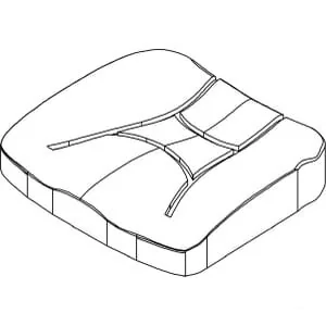 Kramp - TS60066KR - Sitzkissen