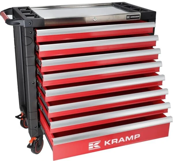 Kramp - TT150801KR - Werkzeugwagen XL 8 Schubladen