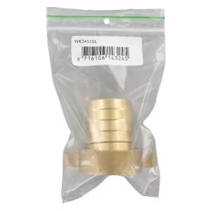 Kramp - WK34115L - Schlauchtülle 1 1/2 Zoll mit Schraubkappe 1 1/2 Zoll Innengewinde