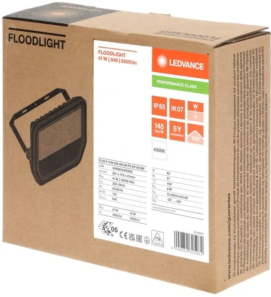 Ledvance - LVFL50840B65G4 - Flutlicht 41W 4000K