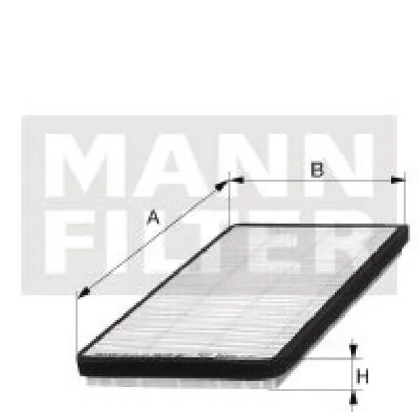 Mann Filter - CU2131 - Innenraumfilter