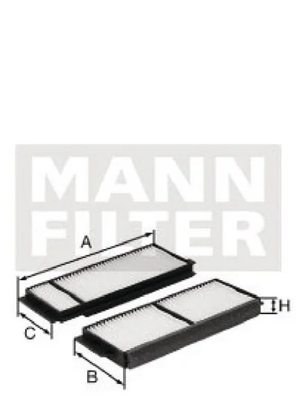 Mann Filter - CU220012 - Innenraumfilter