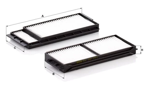 Mann Filter - CU220012 - Innenraumfilter