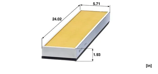 Mann Filter - CUD61003 - Kabinenfilter