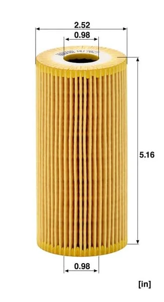 Mann Filter - HU7027Z - Ölfilter