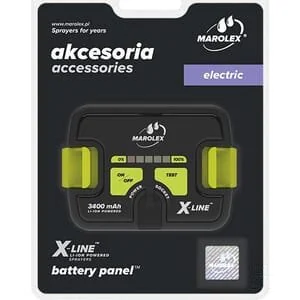 Marolex - A069100 - Batterie Mit Panel Garten