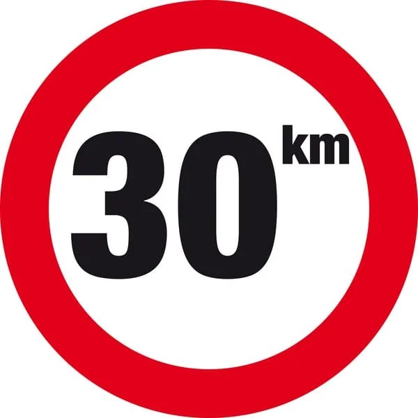Mazon - WB3000 - Schild 30km