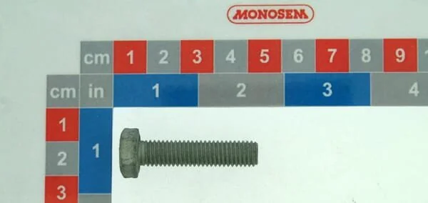 Monosem - 30511058 - Sechskantschraube DIN933 Stahl verzinkt