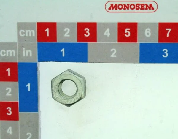 Monosem - 30600010 - Sechskantmutter DIN934 Stahl Verzinkt
