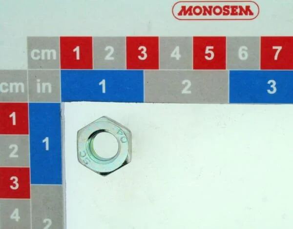 Monosem - 30601010 - Sechskantmutter DIN934 Stahl Verzinkt Klasse 8