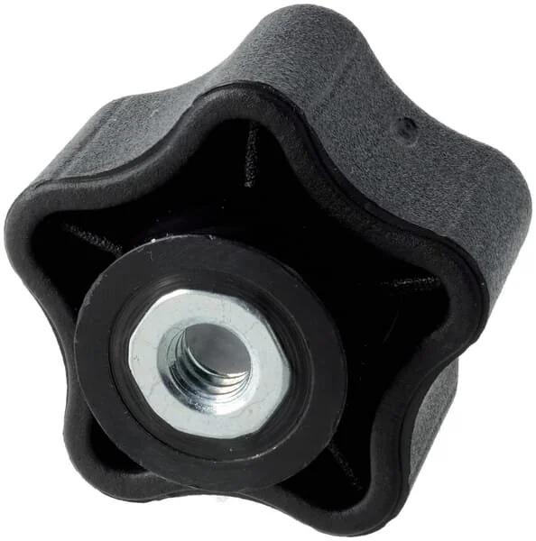 MTD - 72005137 - Sterngriff, 1/4-20:1. Durchmesser, Schwarz