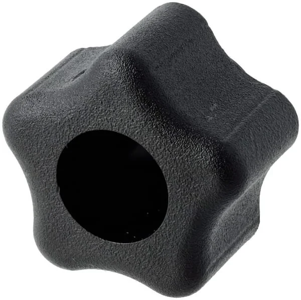 MTD - 72005137 - Sterngriff, 1/4-20:1. Durchmesser, Schwarz