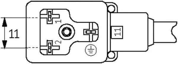 MURR ELEKTRONIK - 11021MSUDB16260200 - Stecker 11mm Mit Kabel