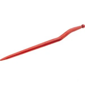 Non Original - 28601501Z - Silagezinke, Gekröpft: 58mm Doppel-T-Profil 36x915mm, Spitze mit mm Mutter, Rot