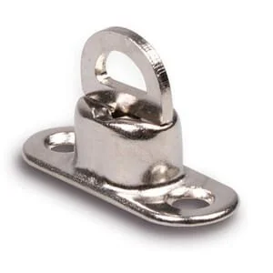 Non Original - PL10801 - Drehbarer Bügel für Ovale Ösen 22,5x13,5mm H= 11mm, Lochabstand= 34mm, Messing vernickelt