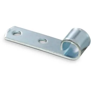 Non Original - PL10977 - Rundloch-Planenhaken, Verzinkt, L= 60mm, W= 15mm, Lochabstand= 20mm