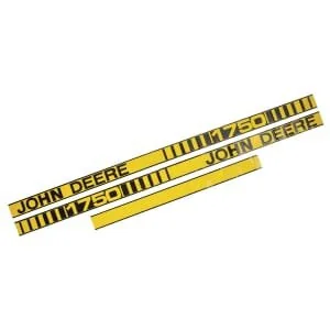 Non Original - TR1750JD - Aufklebersatz "John Deere 1750"