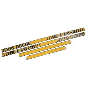 Non Original - TR2250JD - Aufklebersatz "John Deere 2250"