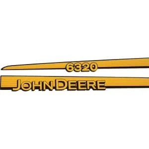 Non Original - TR6320JD - Aufkleber-Set "John Deere 6320"