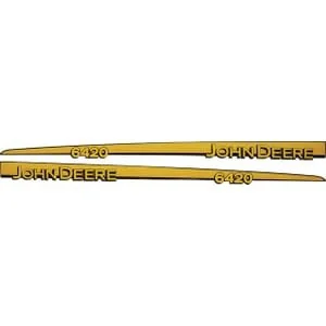 Non Original - TR6420JD - Aufkleber-Set "John Deere 6420"