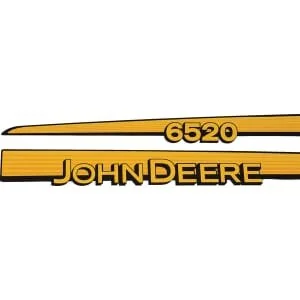 Non Original - TR6520JD - Aufkleber-Set "John Deere 6520"