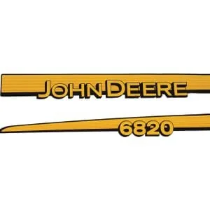 Non Original - TR6820JD - Aufkleber-Set "John Deere 6820"