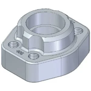 Oleo Tecnica - GFW624SM48 - Schweiß-Gegenflansch SAE