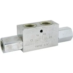 Oleodinamica Marchesini - C056V0010 - Doppelrückschlagventil 1/4 BSP