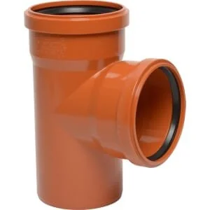 Ostendorf - 16152110110087 - T-Stück PVC 110/110mm x 87°