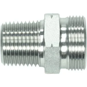 PH Hydraulik - GES6LLRK14SS - Einschraubverschraubung 6LL x 1/4 inches BSPT SS